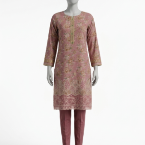 3 Piece Embroidered Lawn Shirt with Trouser & Dupatta