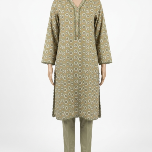 3 Piece Printed Stitched Cotton Shirt with Trouser & Dupatta